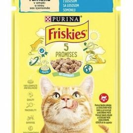 Friskies Somonlu Soslu Yaş Kedi Maması 85 gr