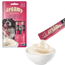 M-PETS KÖPEK ÖDÜLÜ CREAMY SOMON BALIKLI 4X15GR 10’lu