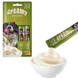 M-PETS CREAMY TON BALIKLI DENİZ TARAKLI KREMA KÖPEK ÖDÜLÜ 4X15GR
